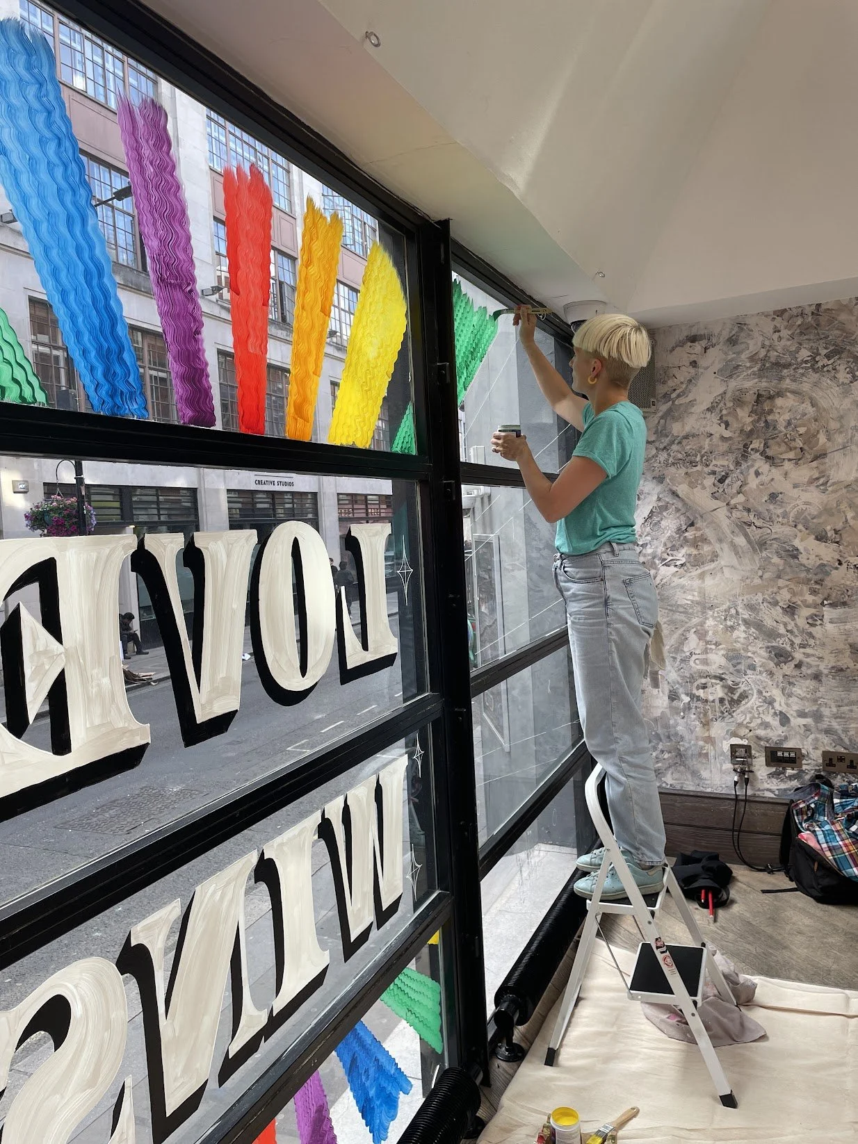 My Bespoke Hand Painted Window Process And How I Price Projects