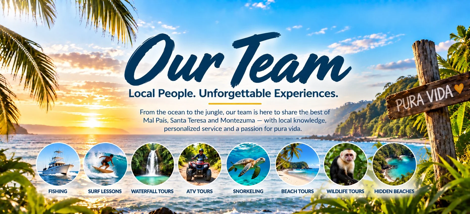 Pura Vida Mal País Deep Sea Fishing Santa Teresa Deep Sea Fishing Private Fishing Charters Costa Rica
Family Fishing Tours Costa Rica Yellowfin Tuna Fishing Costa Rica Rooster fish Fishing Costa Rica
Marlin Fishing Costa Rica Sailfish Fishing Costa