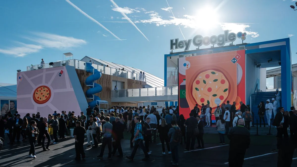 Hey Google takeover at CES 2017