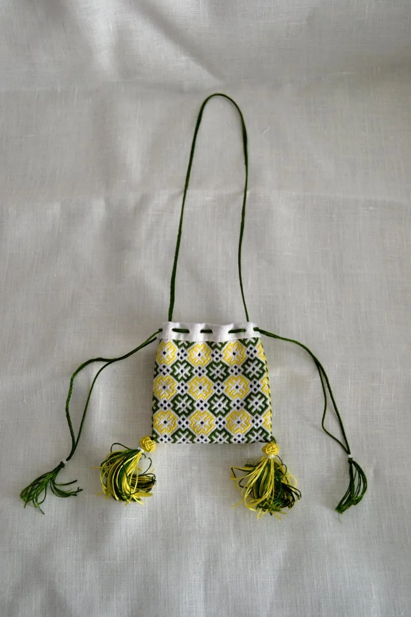 Embroidered Purse