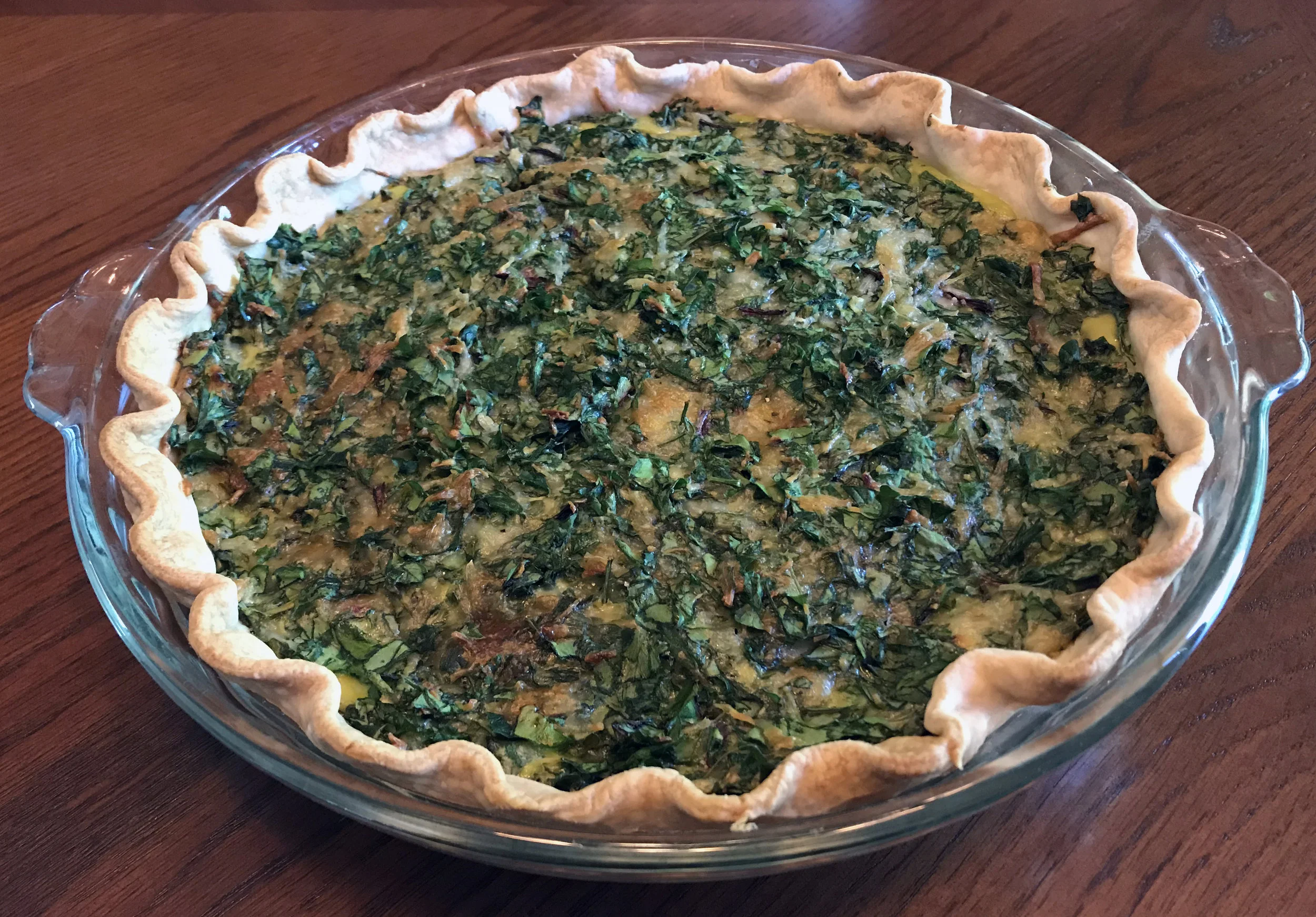 Bake at 350 F for about 45 minutes - 1 hour
