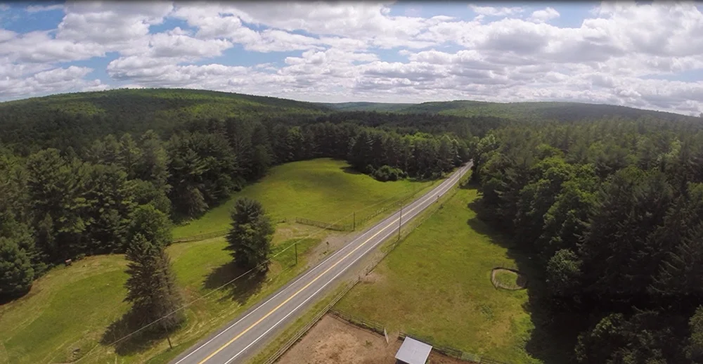 Chinampa Garden Project, 2014, Site Topography, SkyDog Farm, Narrowsburg, New York