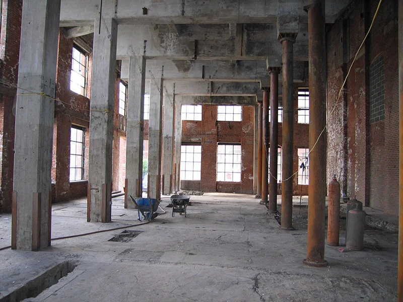 Gut Renovations, Smack Mellon, 92 Plymouth Street Space, Dumbo, Brooklyn