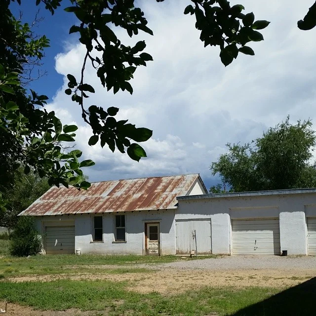 Outbuildings, 2014, Saint Joseph Mission School, San Fidel, New Mexico