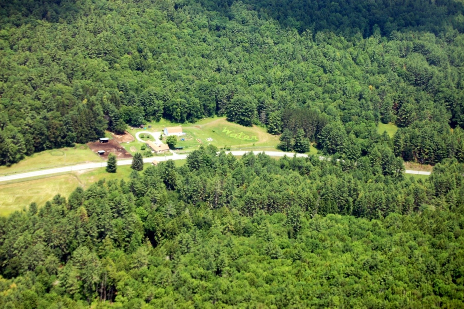 Water Garden, 2011, Ariel View