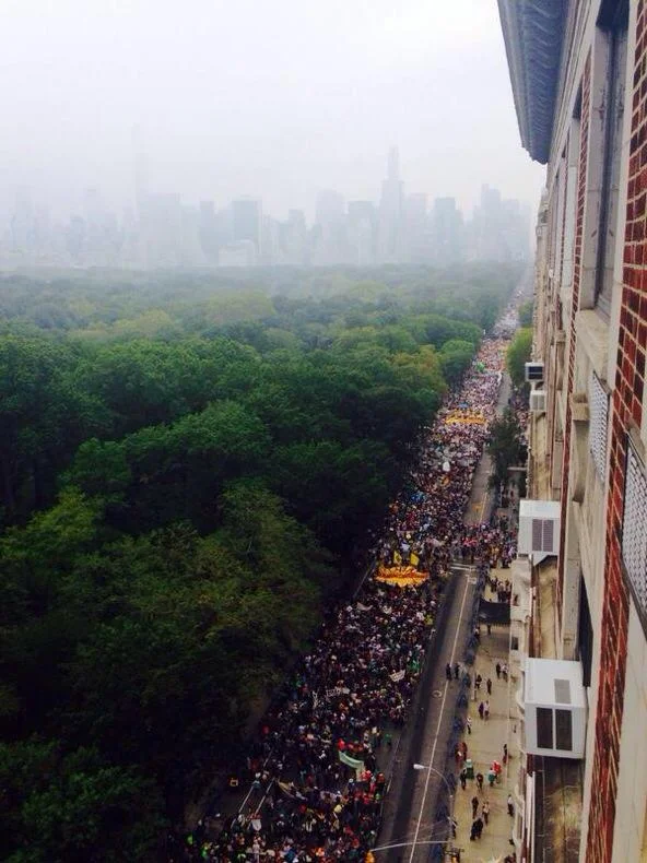 Waiting for the March to Begin
