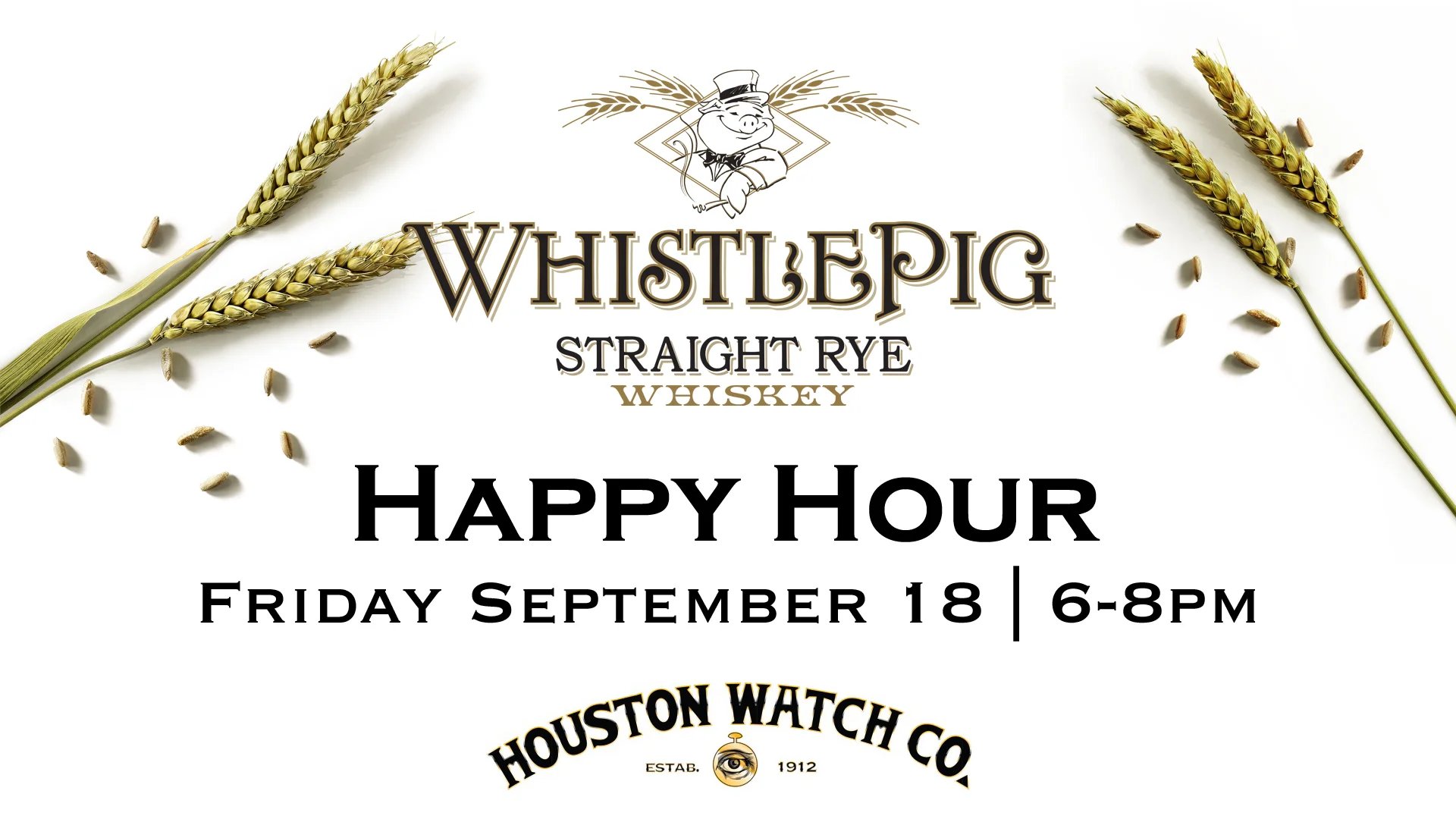 Whistlepig Happy Hour