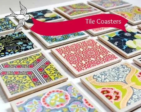 Crafty Happy Hour: Tile Coasters