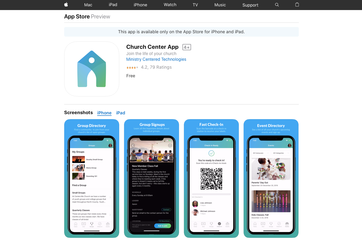 Church Center App — Mosaic Church of Ann Arbor & Ypsilanti