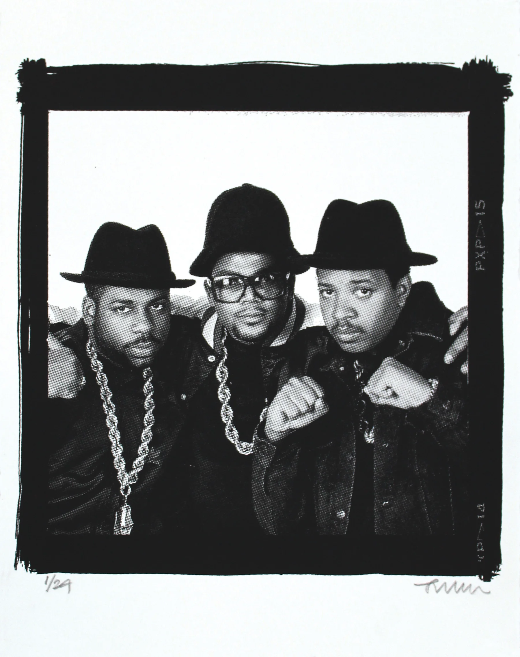 Face Magazine Run DMC ジャネット ベックマン ポスター