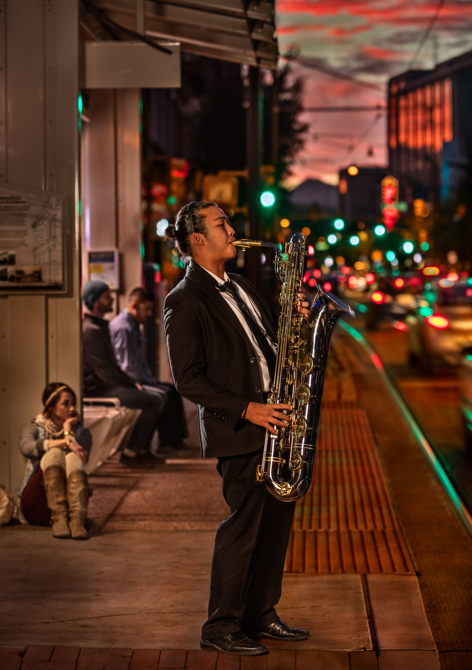 Tucson jazz festival - program cover photo
