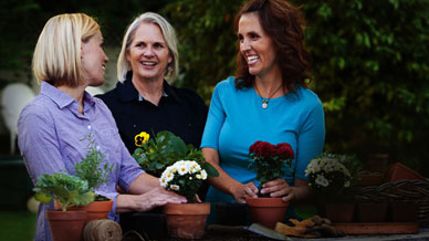 Women help and support each other. 