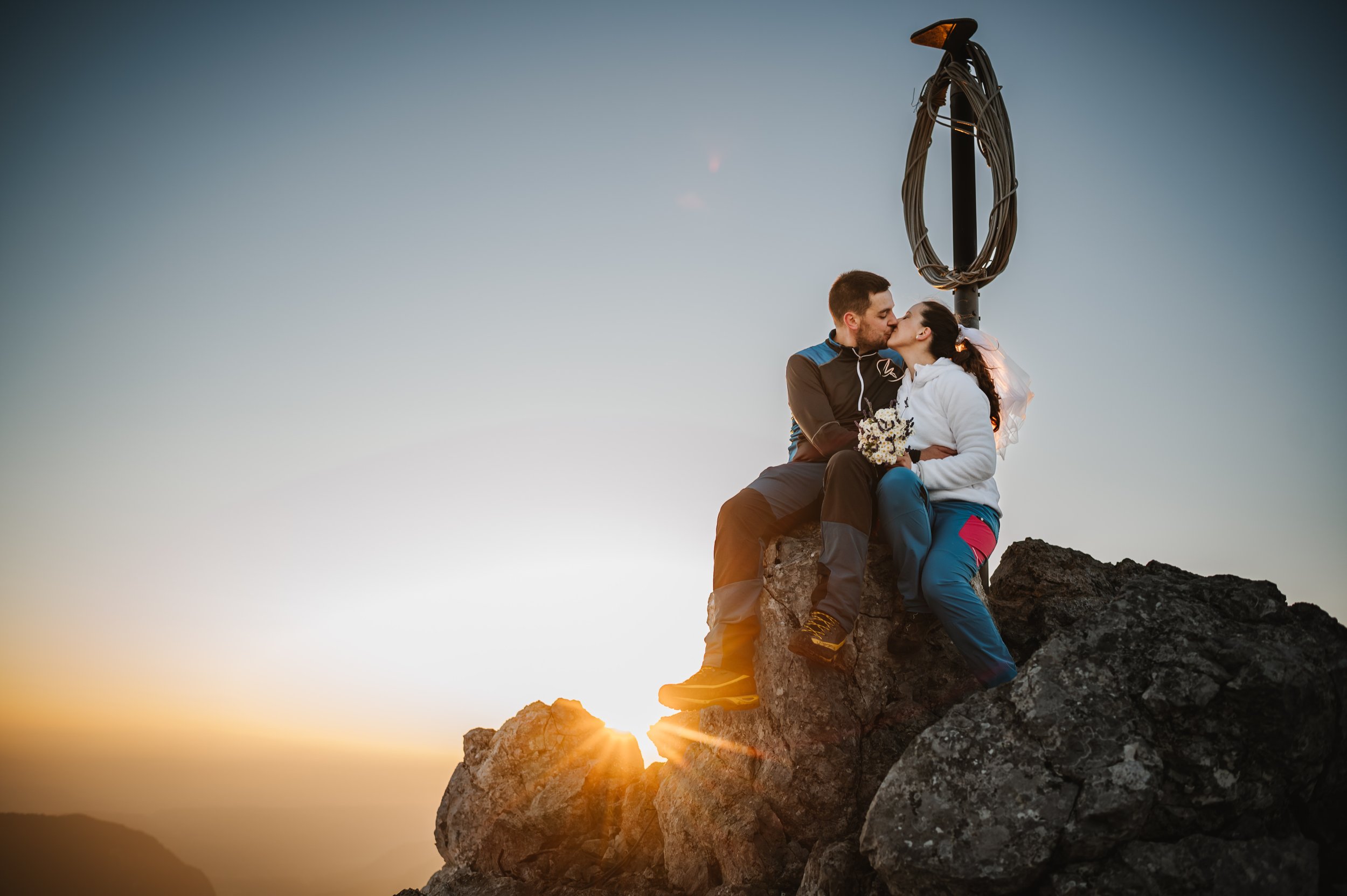 Prewedding photoshoot in mountains, Vrtača 2181m
