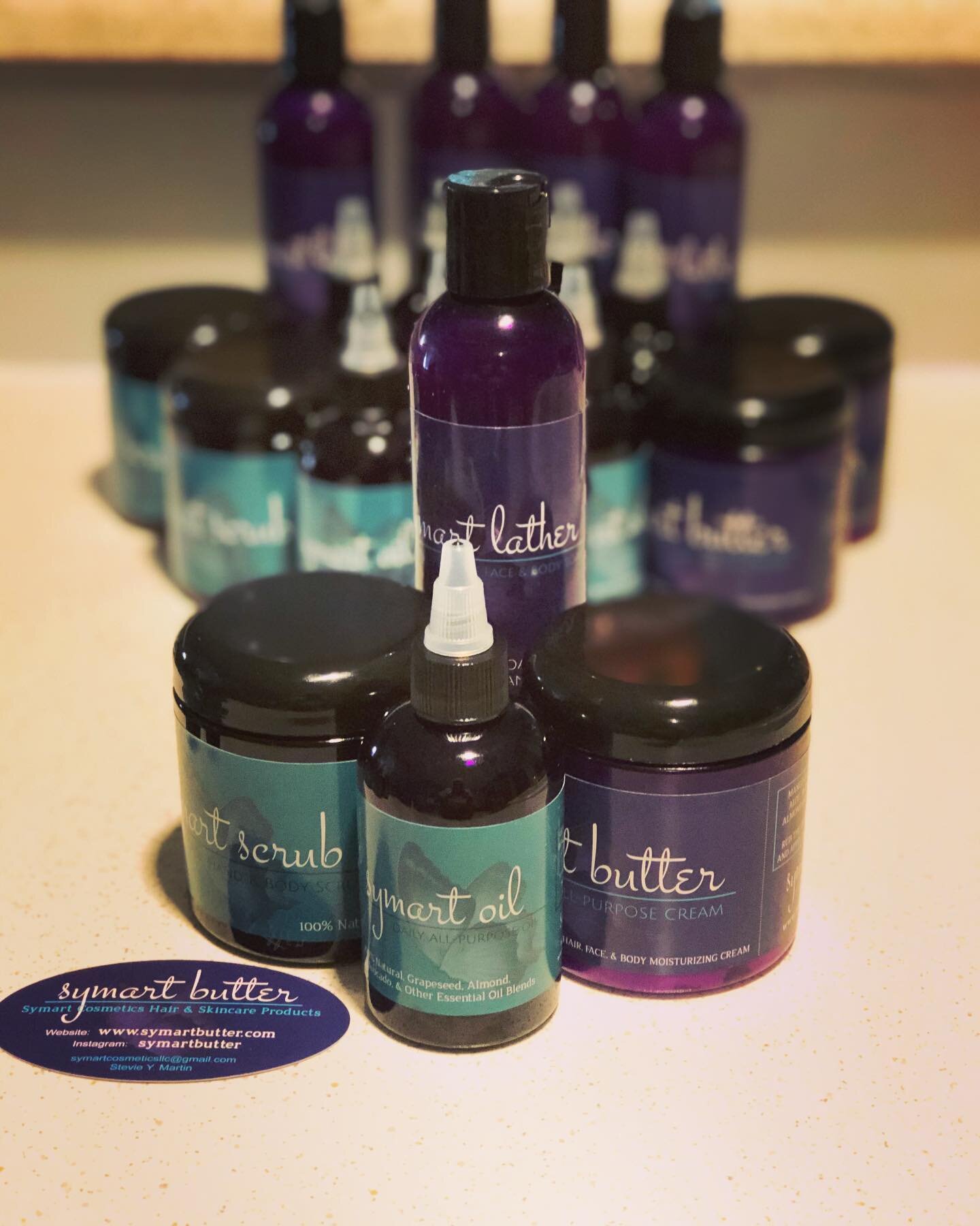 The #symartpack is everything you need from head to toe! #lather #butter #oil #scrub... All natural and made for all skin types!! #natural #skincare #naturalskincare #vegan #nongmo #crueltyfreebeauty #allpurpose...link in bio