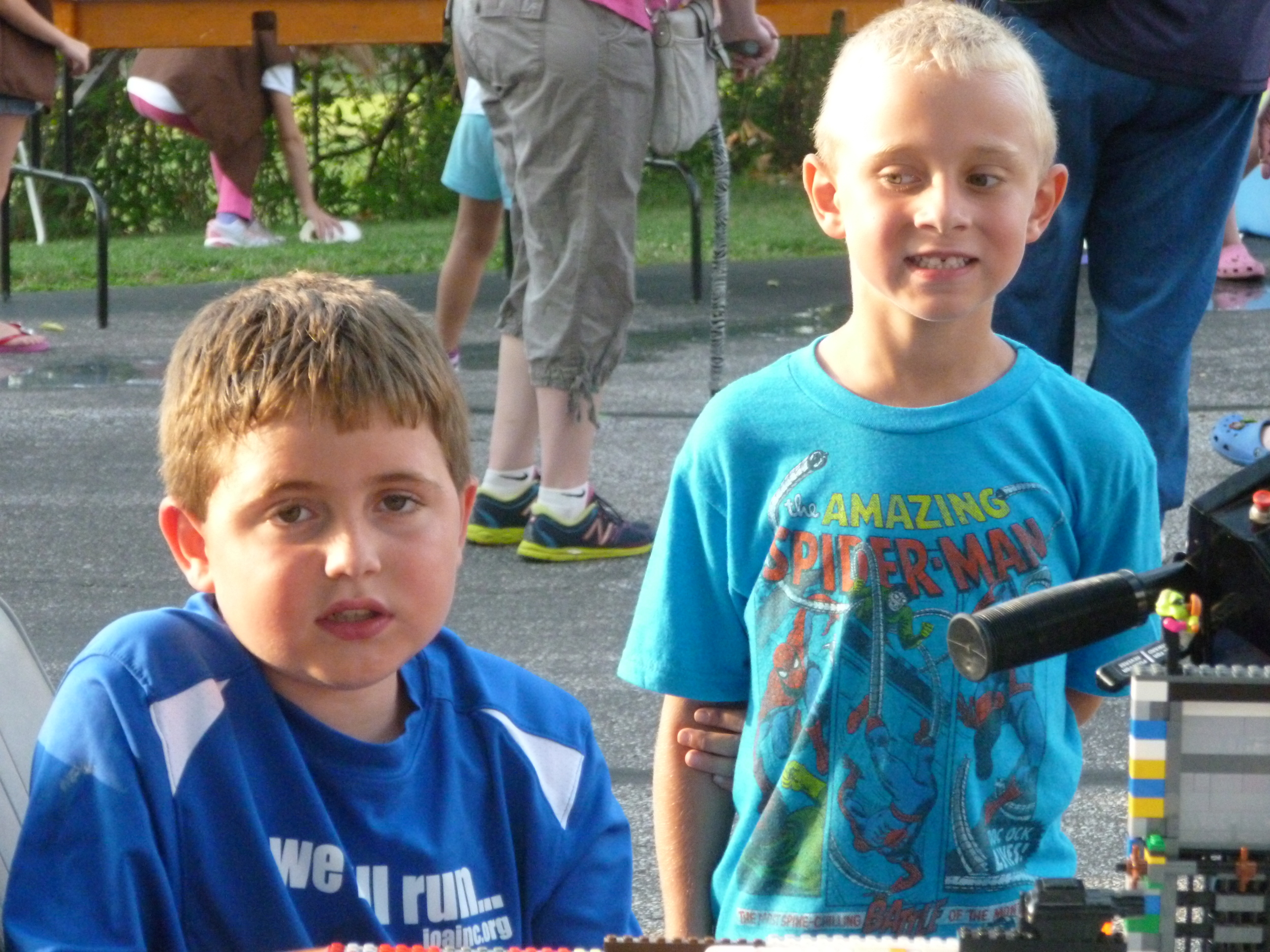 John Owen, whom also has Duchenne and Braedan at the JOA (John Owens Adventure) picnic held in North Royalton, OH.