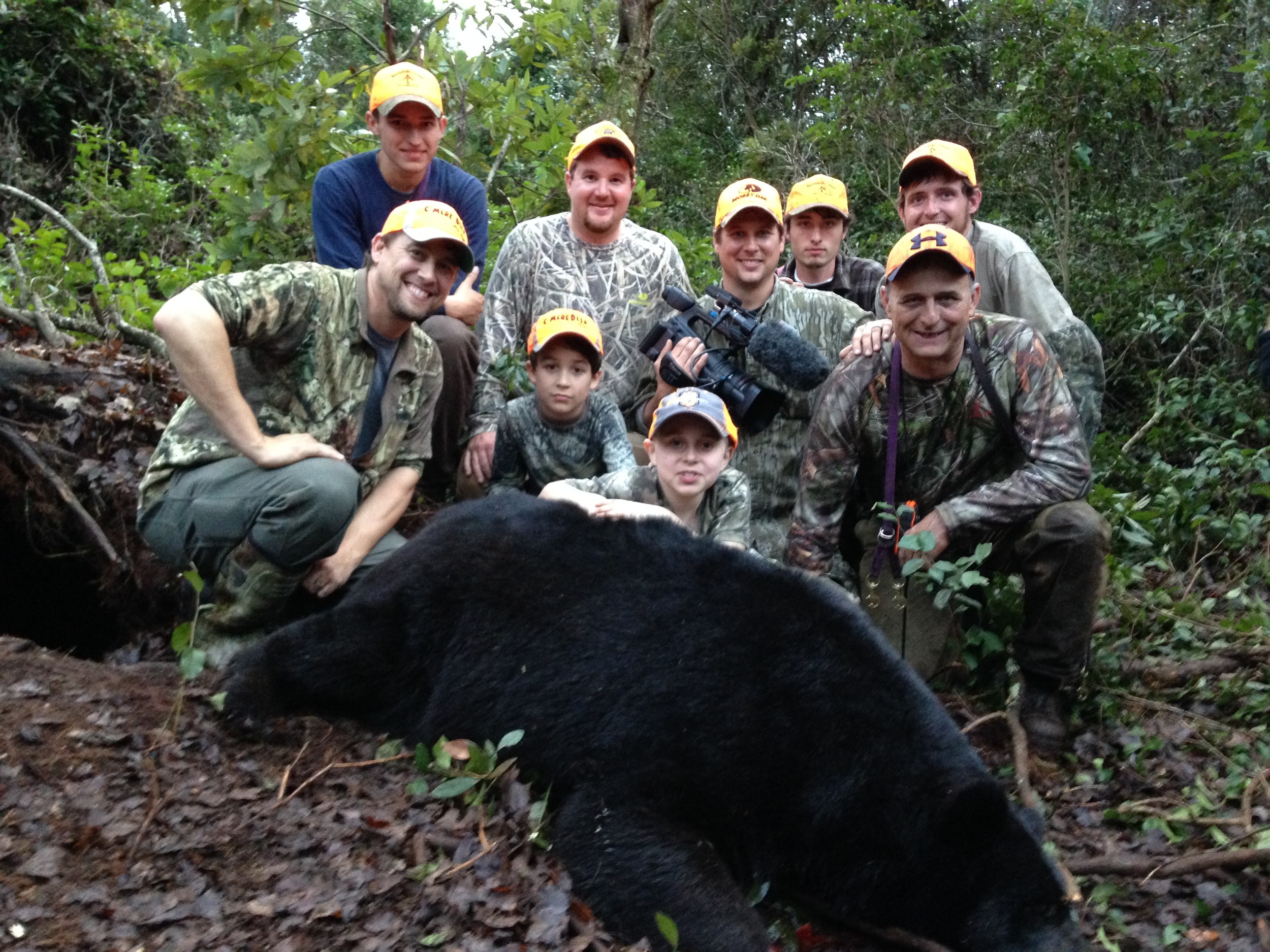 Braedan and his Black Bear hunt with a Great group of guys that were involved.