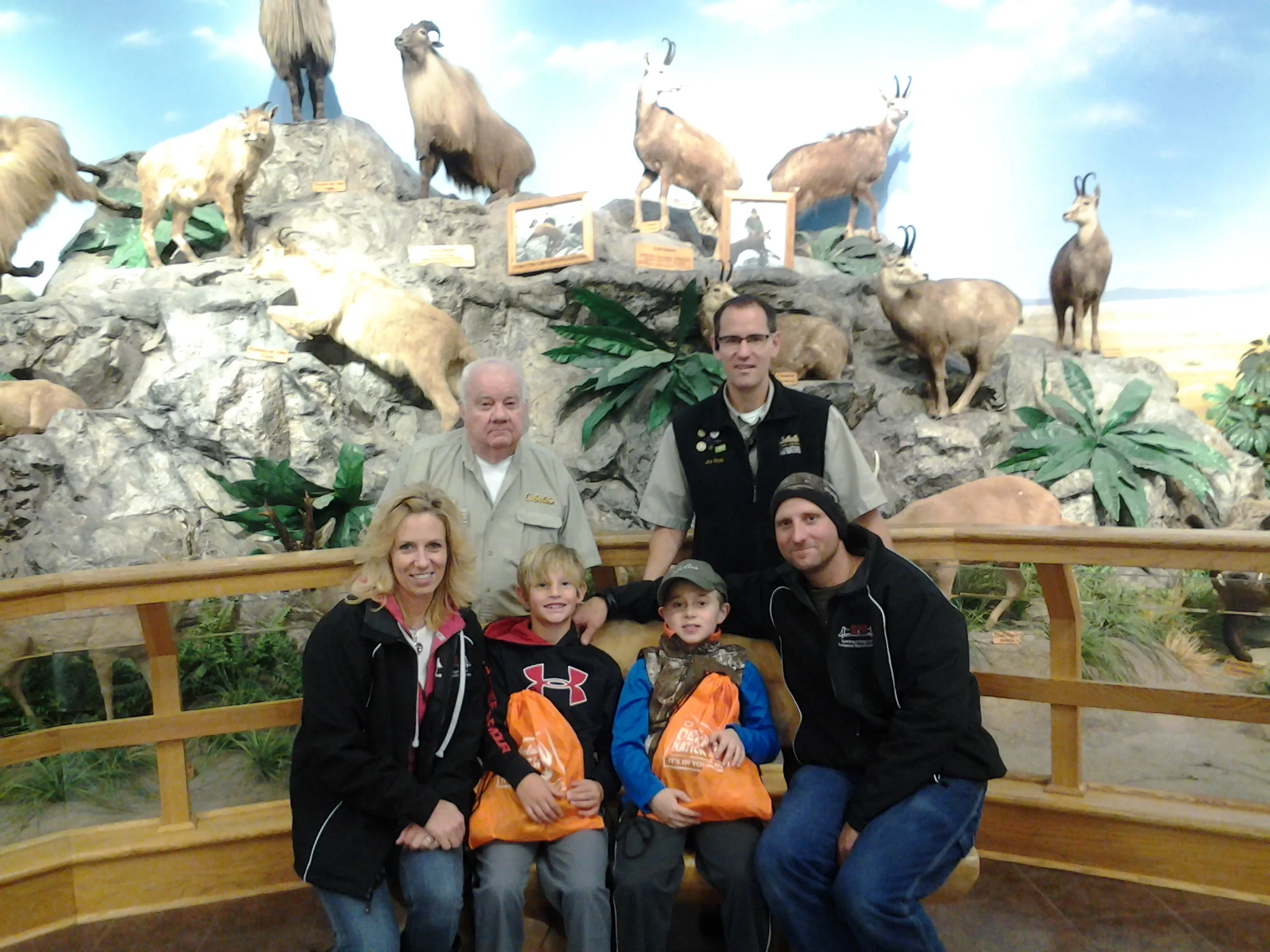 Trip to Cabela's in Dundee MI to get Braedan geared up for his first deer hunt. Cabela's treated him like a king. Thanks so much to all!!!