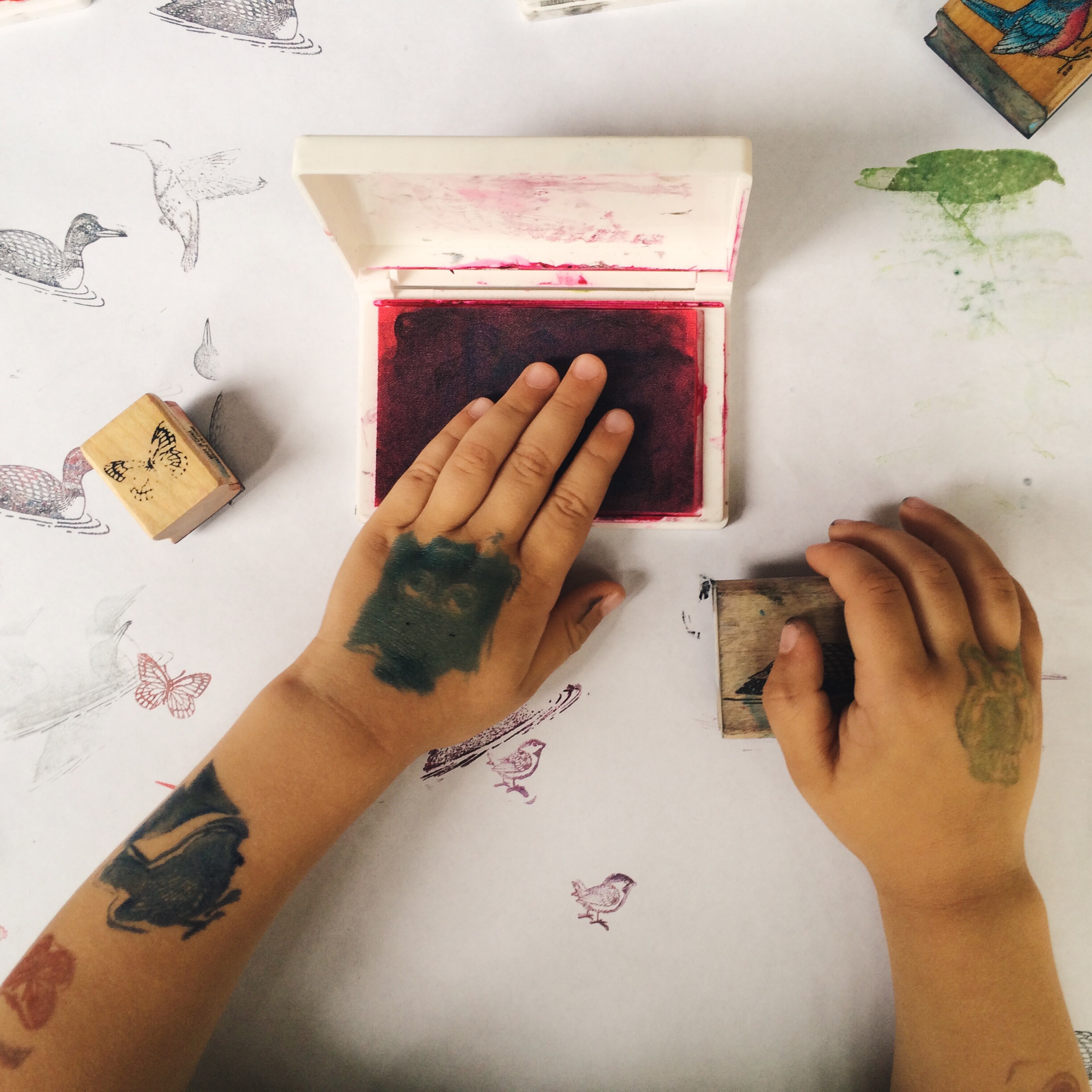  Hello again! It's @mamacita.rita here signing off after a fun-filled day at the State Fair. I'm closing out my series of photos of #mystatefair the same way I began: with a #lookdown shot of my son's hands. It was so fun seeing The Great Minnesota G