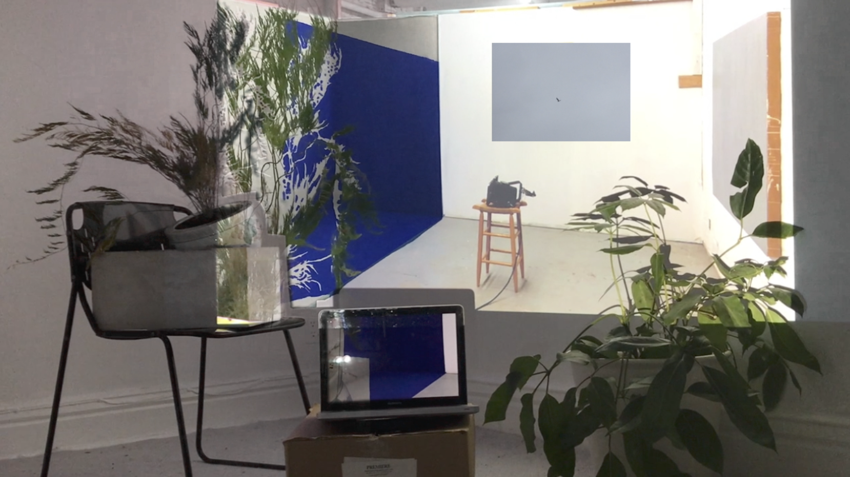 Video still from Entrainment ritual to assemble from missing parts, 2017.
