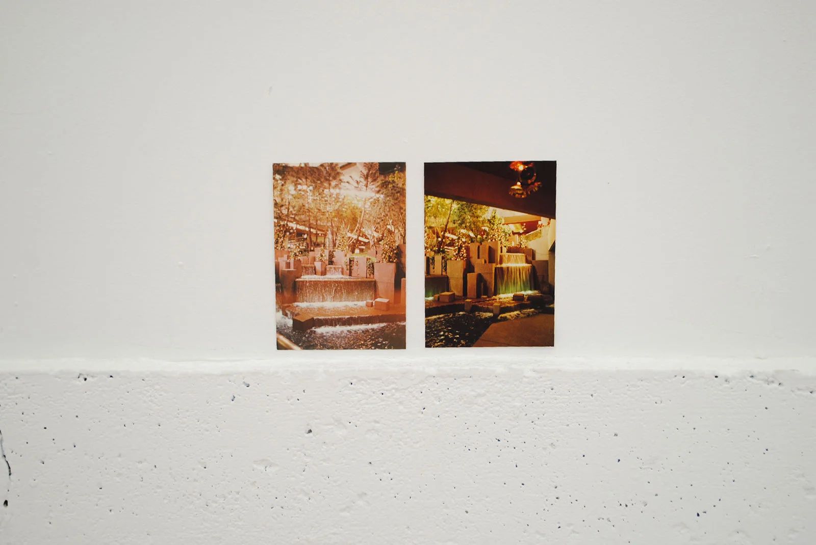 Kristina Banera, Study of a Water Feature ; Installation shot of Clues at Duplex, Vancouver, BC; Image by Duplex.Image by Duplex.