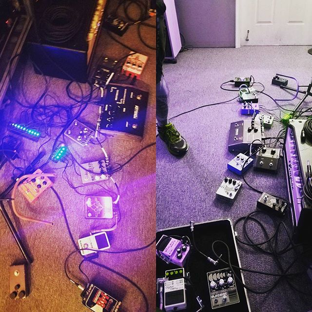 Getting all sorts of crazy with @herjaza_band . Looking for that "blow your face off" sound. #exeterrecordings #fx #recordingstudio#recording #audio #music #musician #musicians#studiolife #rock #drums #metal #guitar #bands#indierock #drummer #guitarist #amps #bassist #musicislife #sound #percussion #hardcoremusic #microphone #metalhead #life #punkrock #tones #studio #artist