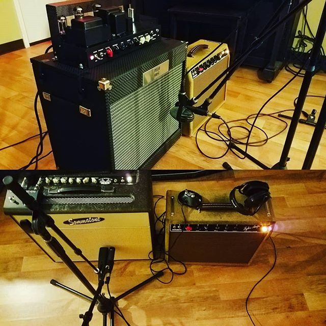 Great weekend session. This @tyleramps fliptop bass amp absolutely blew me away! Smooth, massive tone. Just perfect. Reppin Jersey amps @tyleramps @sommatone @waiting4henry #exeterrecordings #punk #recordingstudio#recording #audio #music #musician #musicians#studiolife #rock #drums #singer #guitar #bands#indierock #drummer #guitarist #amps #bassist#bands #musicislife #sound #percussion #indierock#oldschool #bassist #tubeamp #classic #punkrock #bass