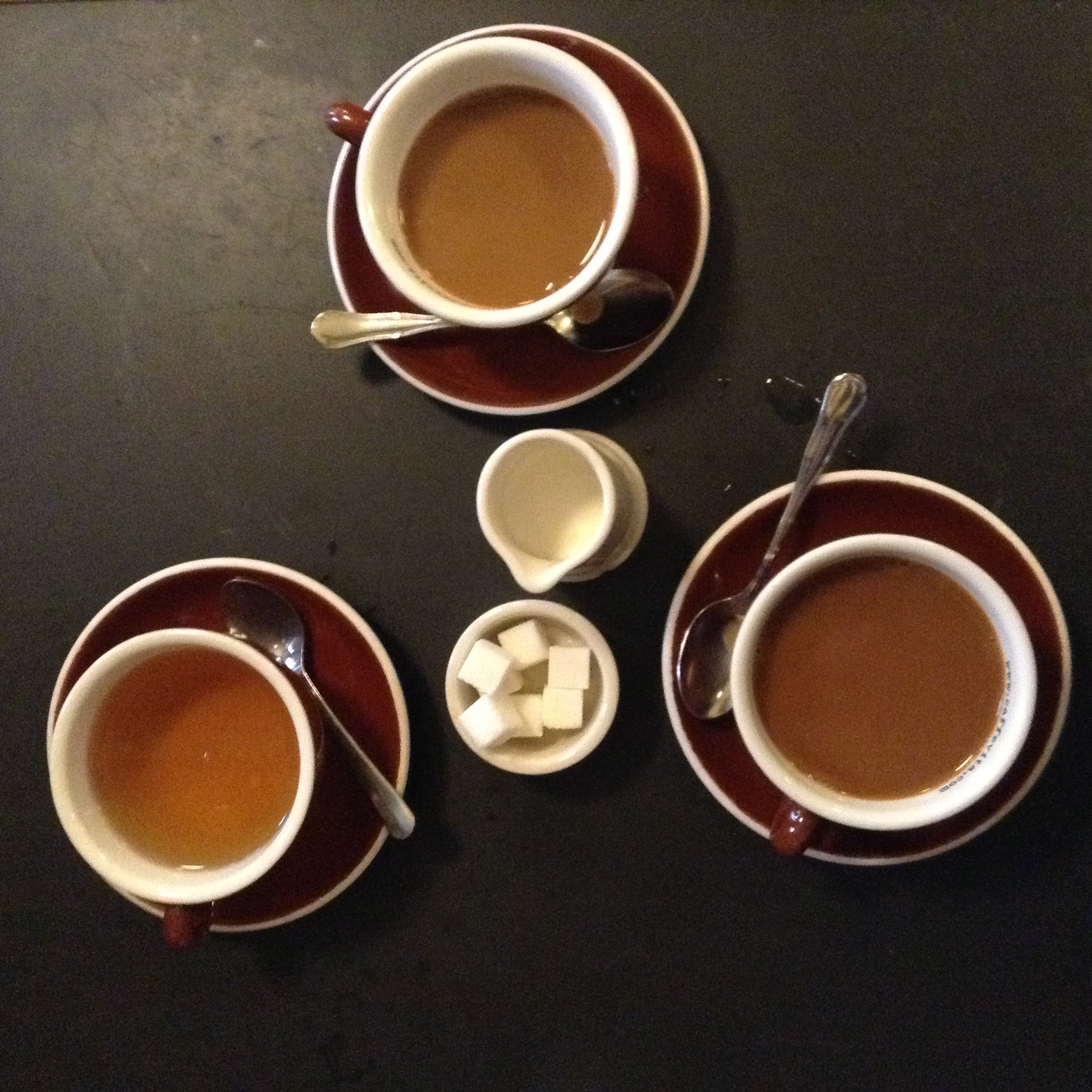 Coffee and tea at Le Pichet