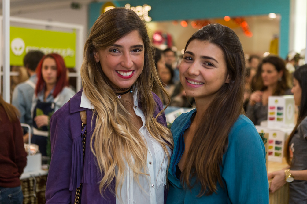 Luiza D'Angelo e Julia Fonseca