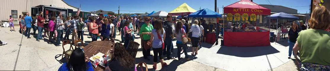 We had a huge line at April's Flea Off Market - THANK YOU, LOUISVILLE!