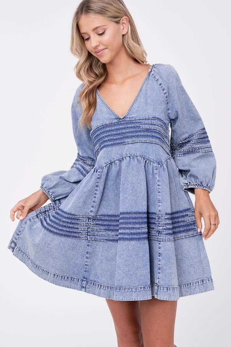 BDG Blue Jean Babydoll Dress | Clothes BDG Blue Jean Babydoll Dress | Clothes