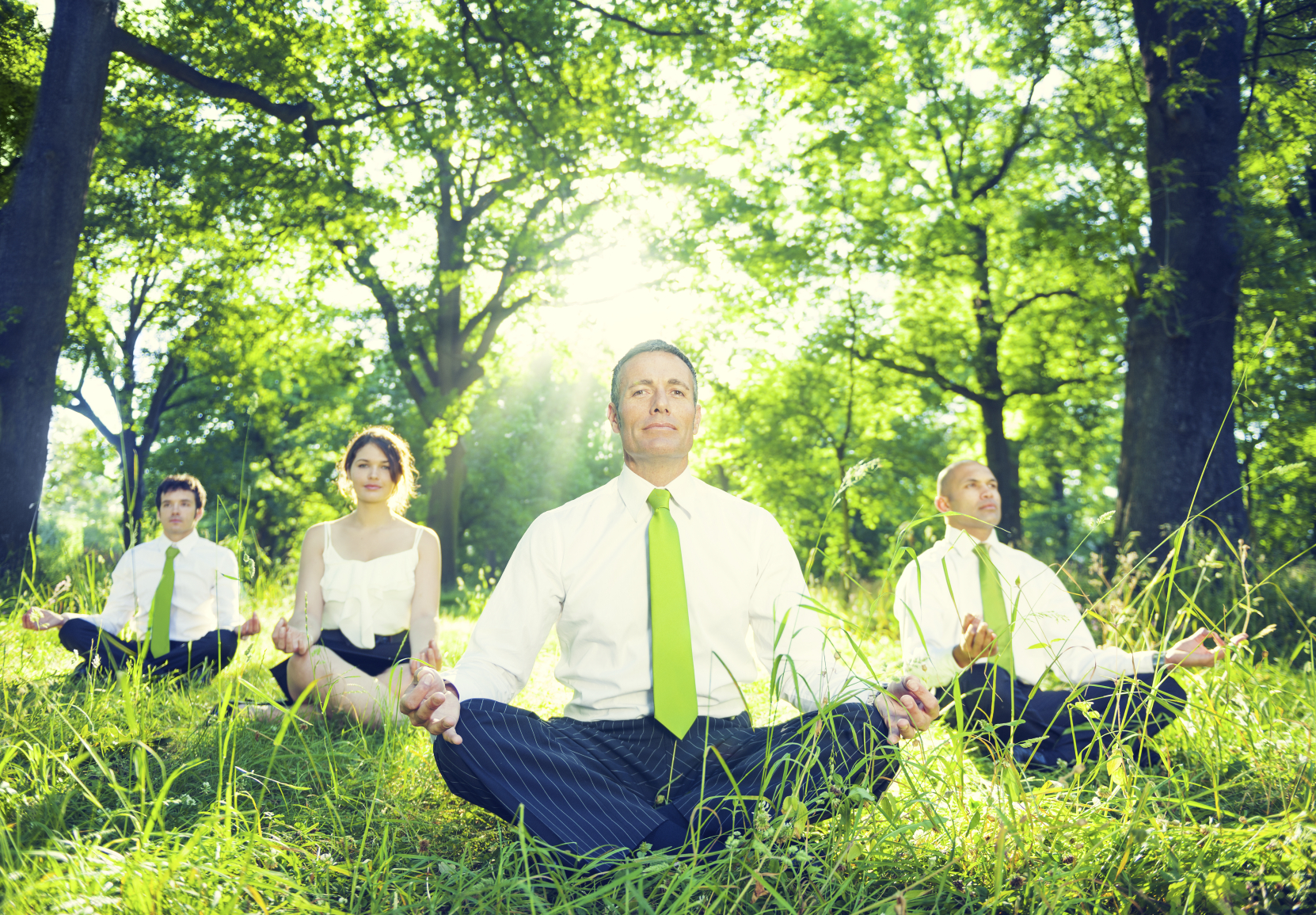 Yoga creates leaders.