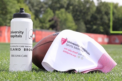 Registration includes a cooling towel, water bottle and Browns tote!