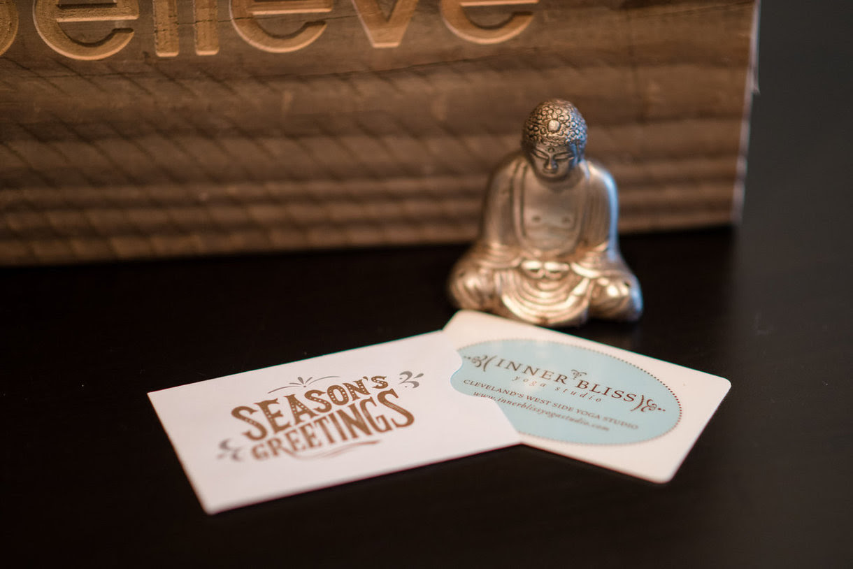SALE! Merry Blissmas Bundle Now through Christmas Eve (12/20 - 12/24), visit any of our 3 studios and purchase a gift card for any amount and enjoy 20% off our entire boutique! No limit!