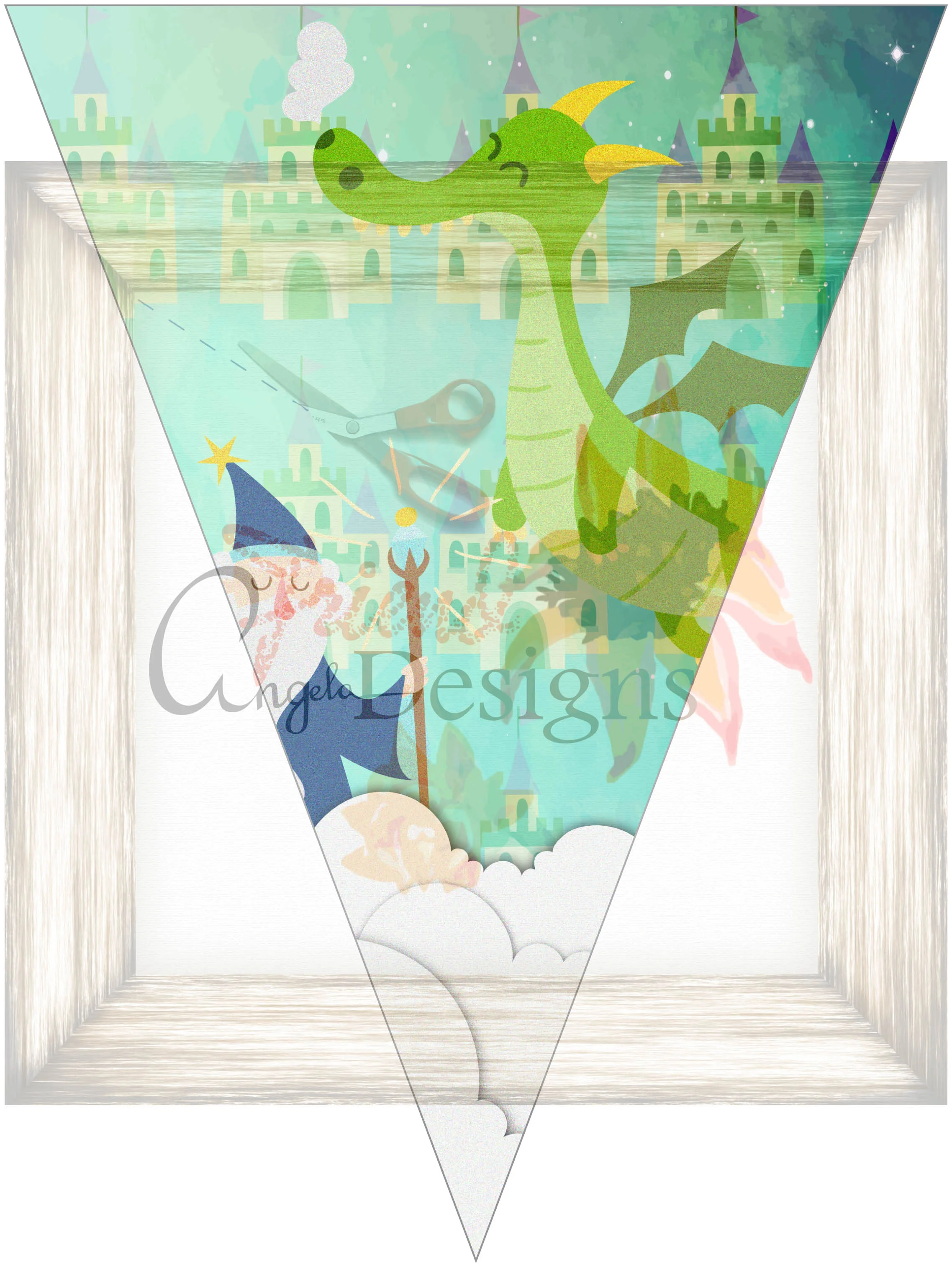 Dragon Themed Printable Banner Digital File Editable Text — A Friend ...