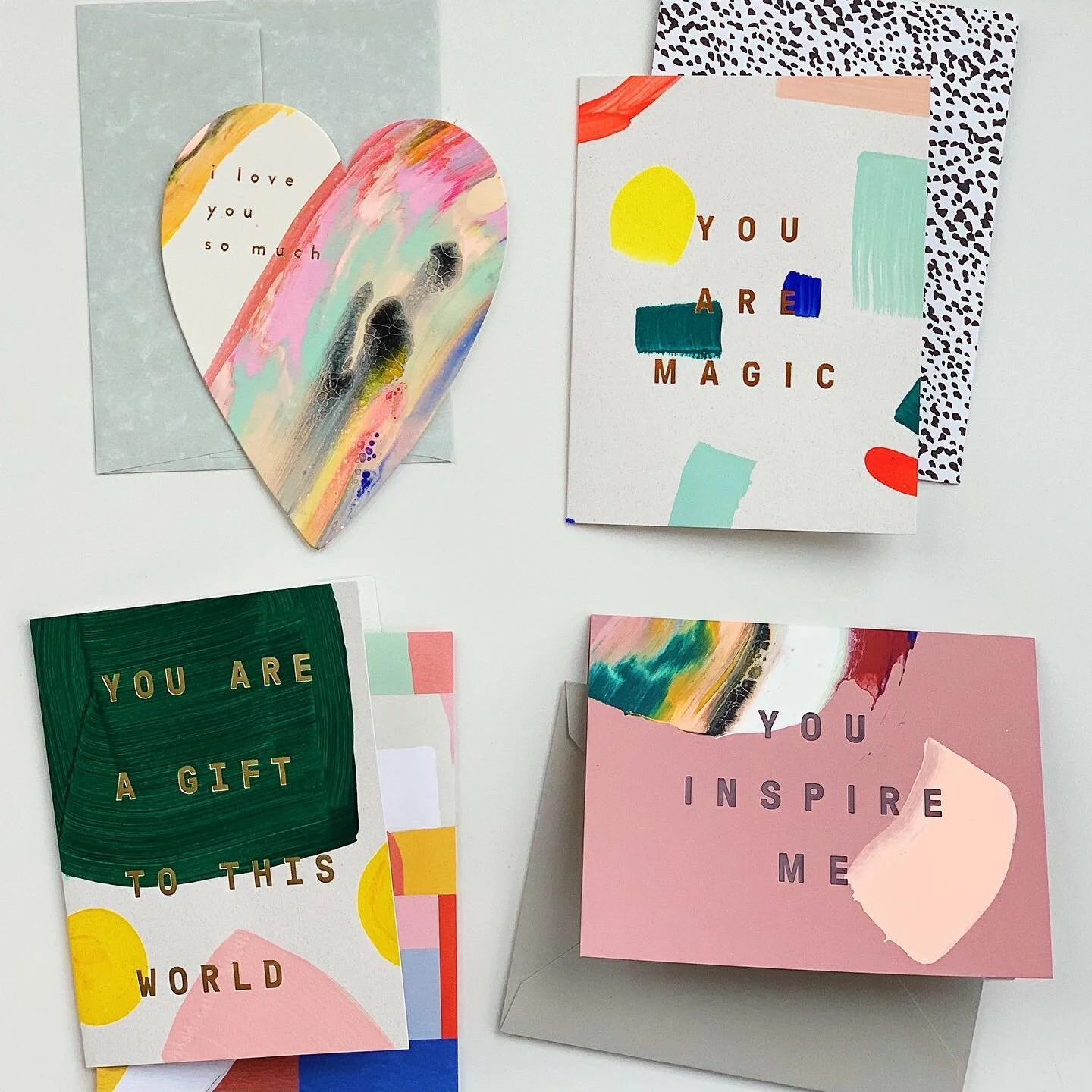 Weekends are for writing letters &amp; sending out some love! We&rsquo;ve freshened up our card stock just for you! 

Check out our latest round of stationary &amp; card bundles available online &amp; in store! Come through or order today ! #sendlett