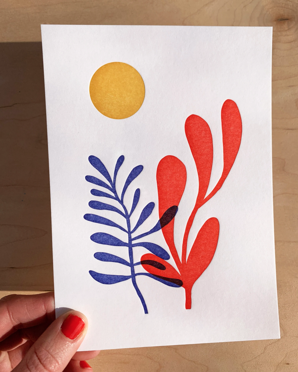 Letterpress Art Print: Here's to Strong Women: 11