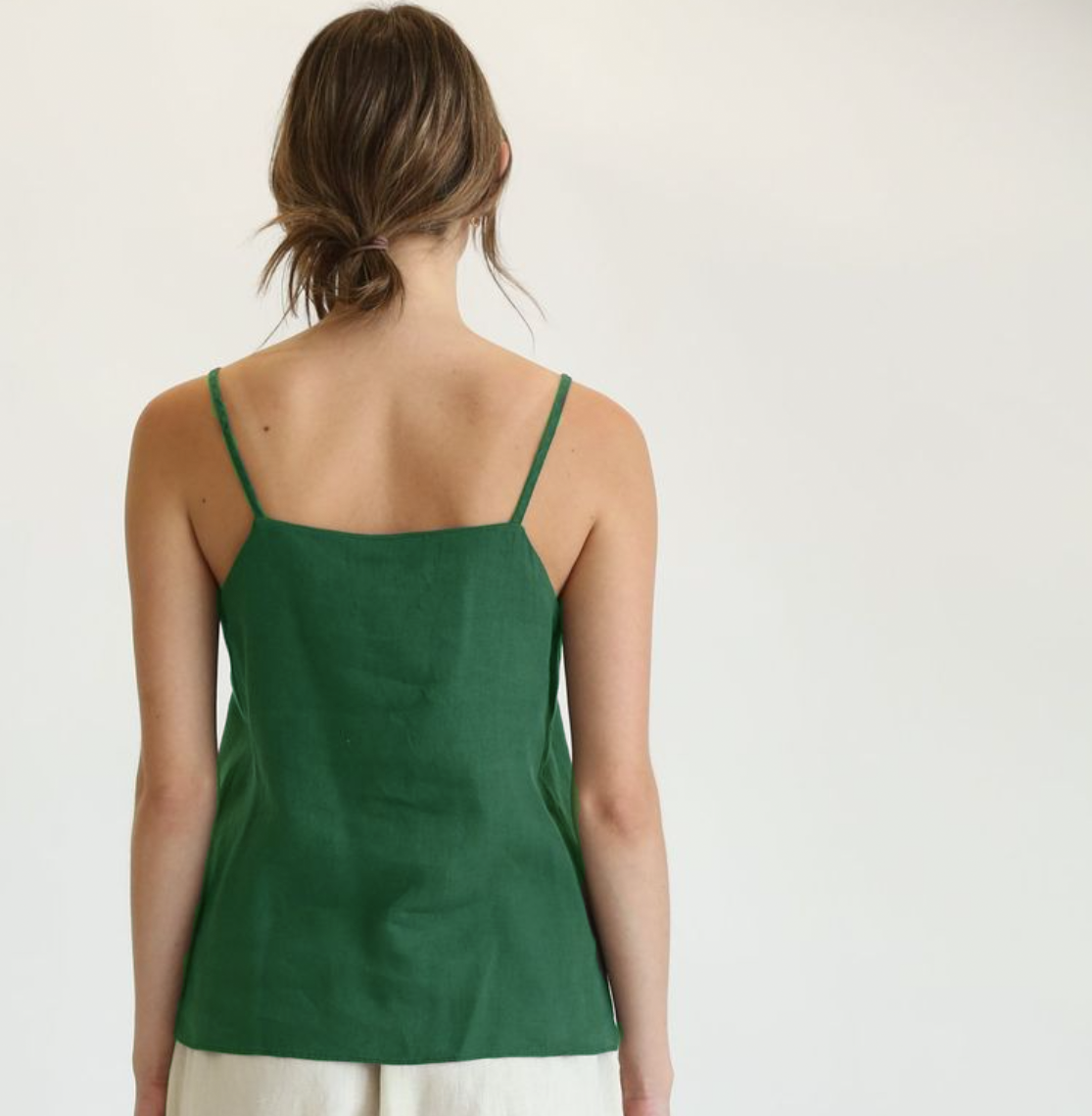 Filosofia Katty Tank Forest Green back.png