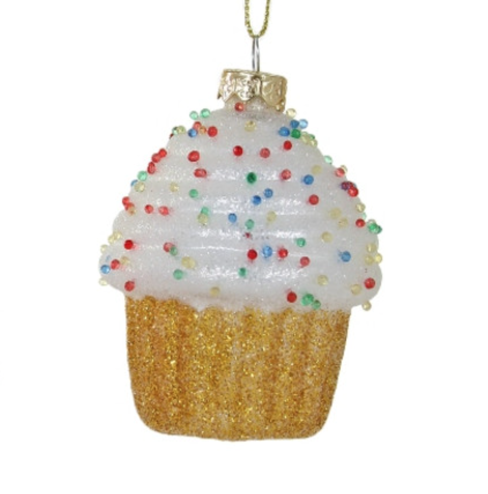 Cody Foster Tiny Cupcake ornament white frosting.png