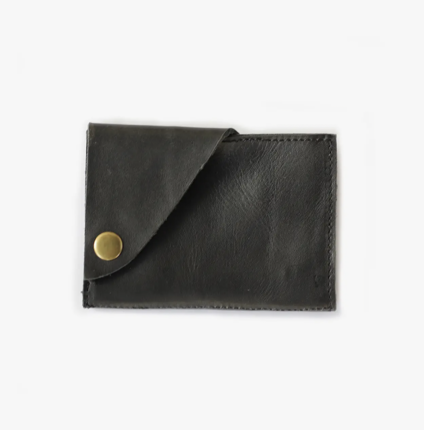 Meyelo Nubuck Snap Wallet Black.png
