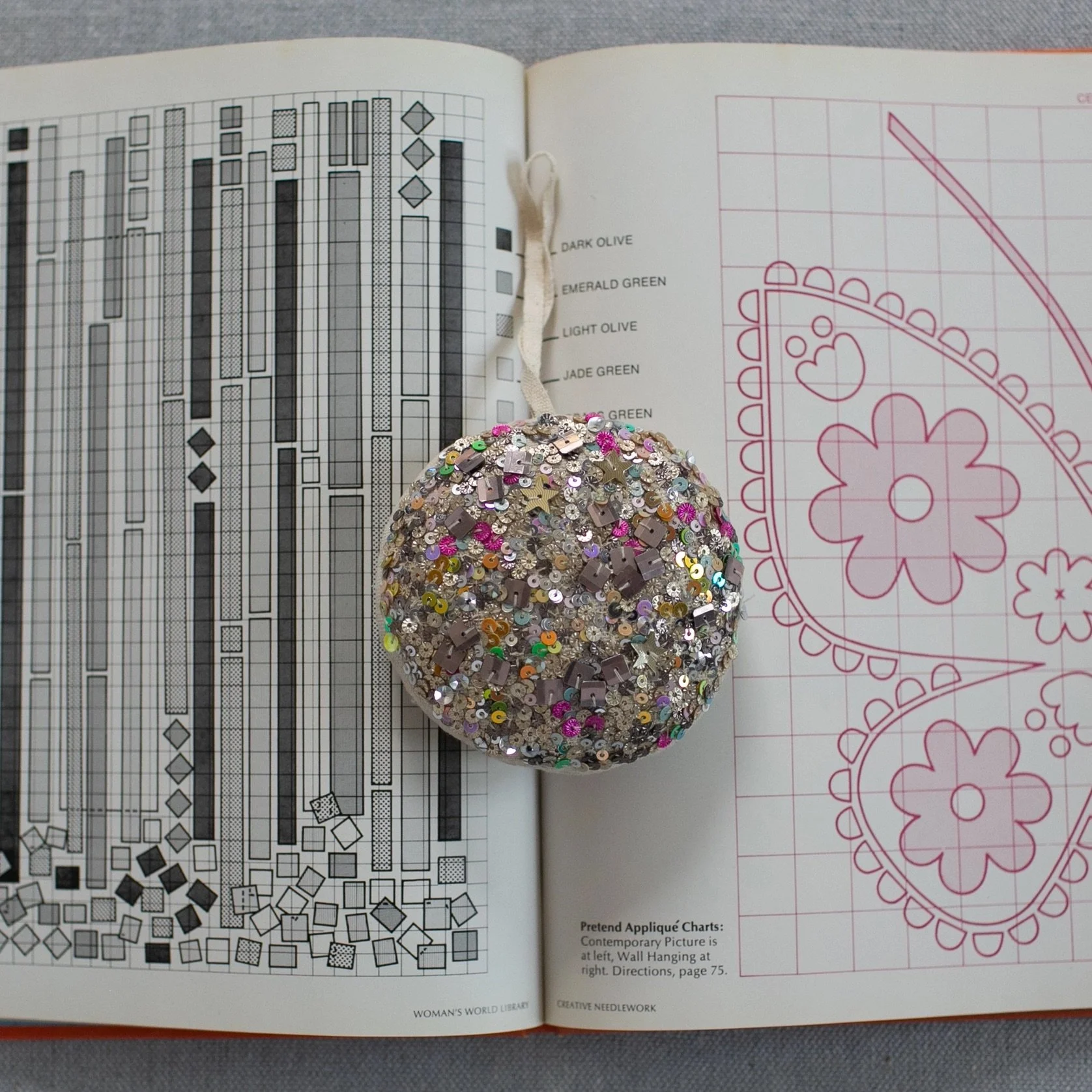 skippy cotton disco ball ornament 3.jpeg