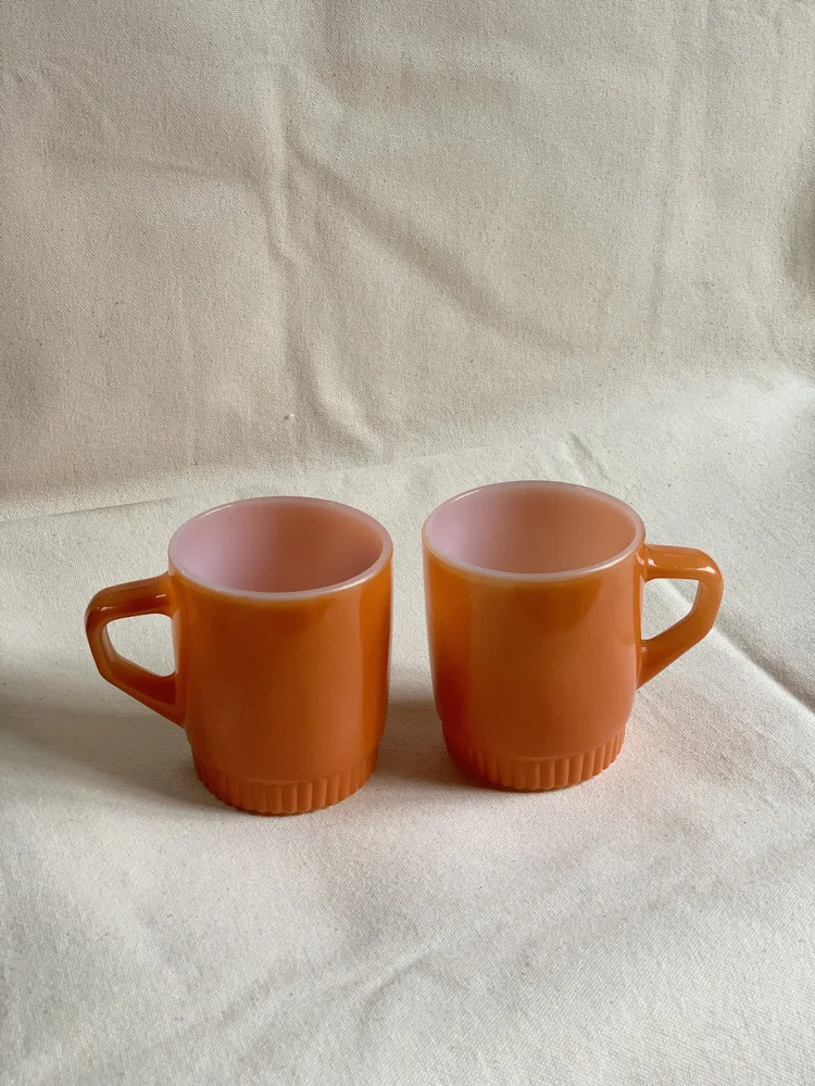 FIRE KING MUGS — LORE COLLECTION