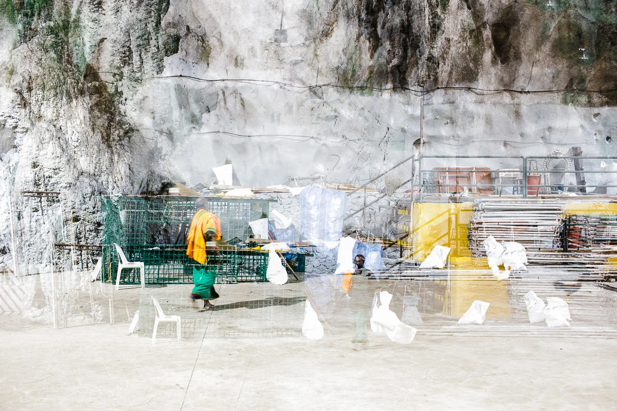 An abstract double exposure by Kuala Lumpur photographer Erica Knecht.