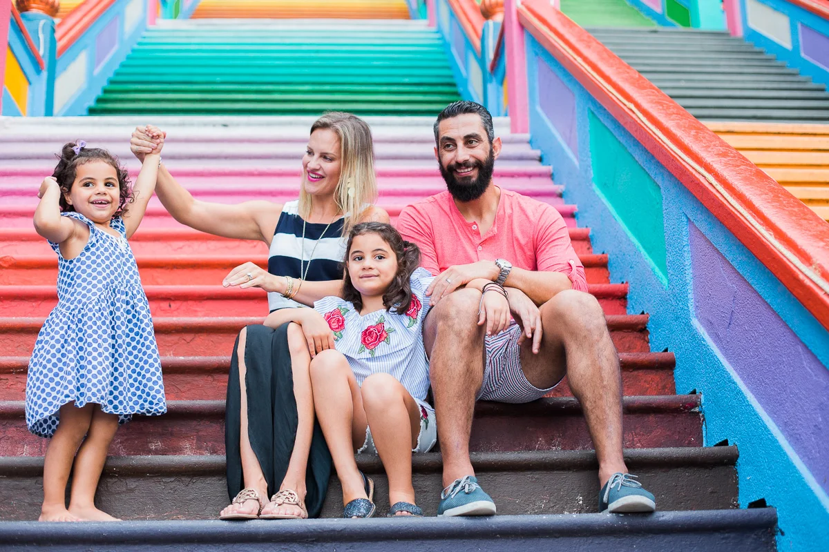 A family portrait by Kuala Lumpur Family Photographer Erica Knecht.