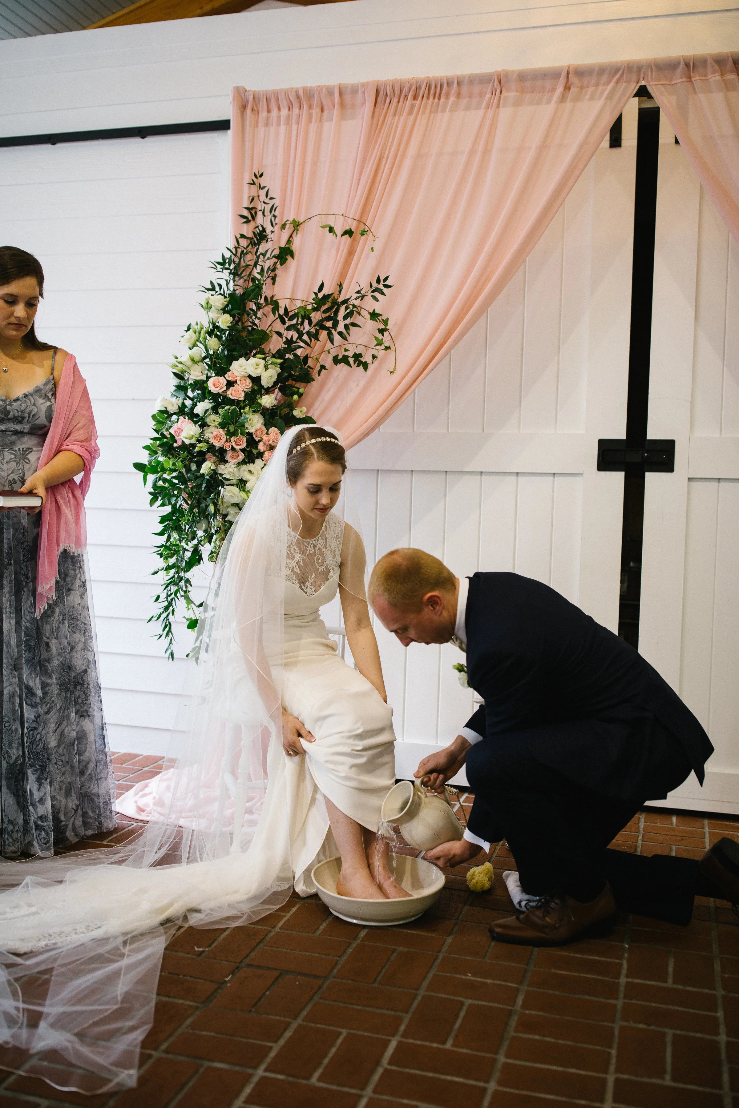 Stephanie and Aidan at their wedding. Photograph by Rachel Iliadis