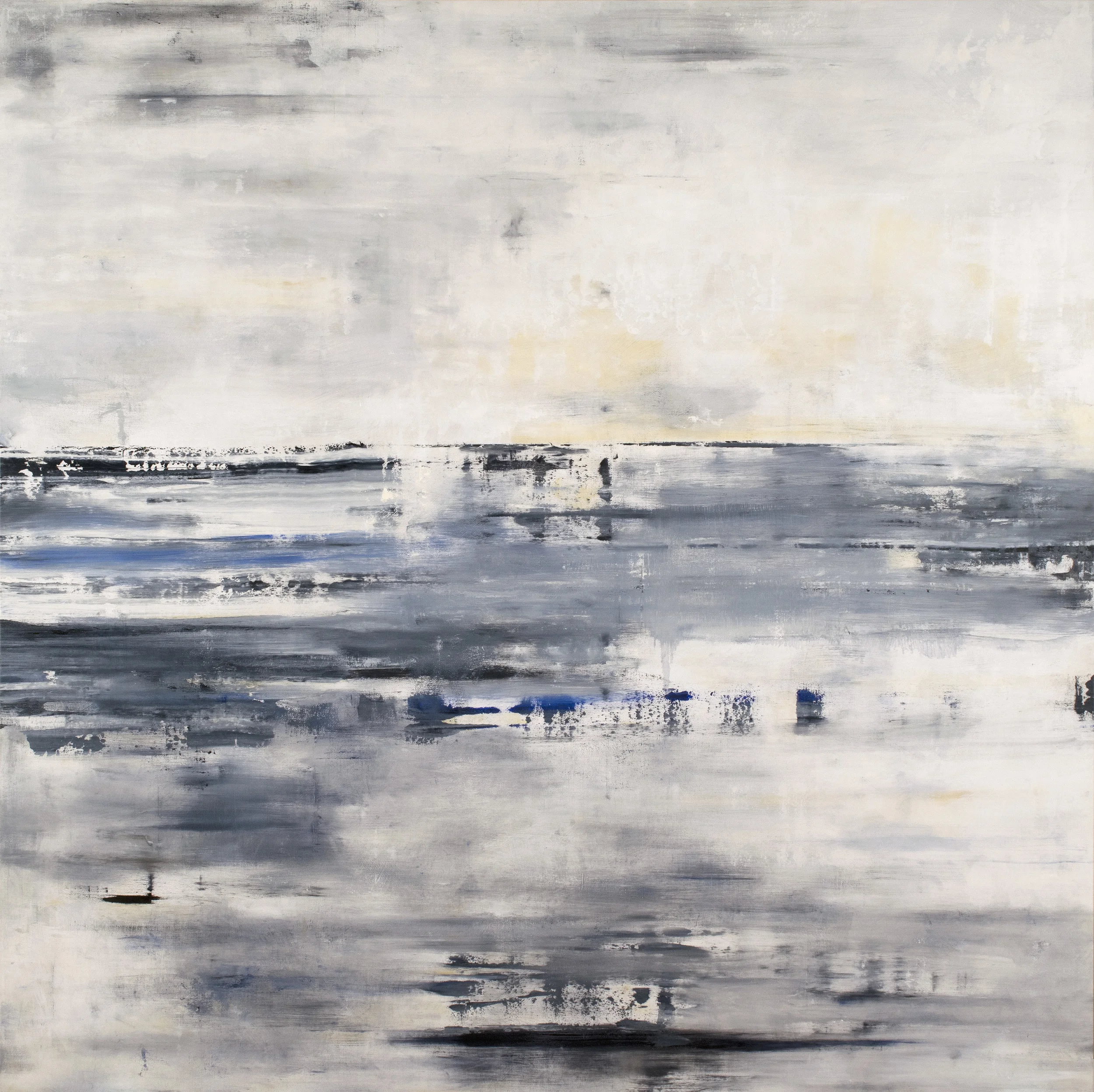  Bearings  2014  oil on linen  74" x 74" 