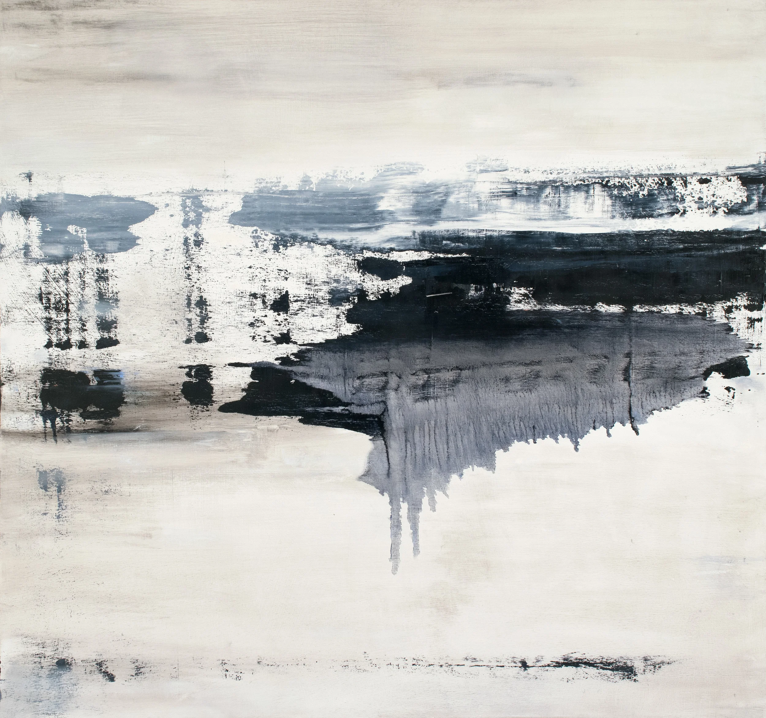  Being - in time  2015  30" x 32"&nbsp;  oil on panel 