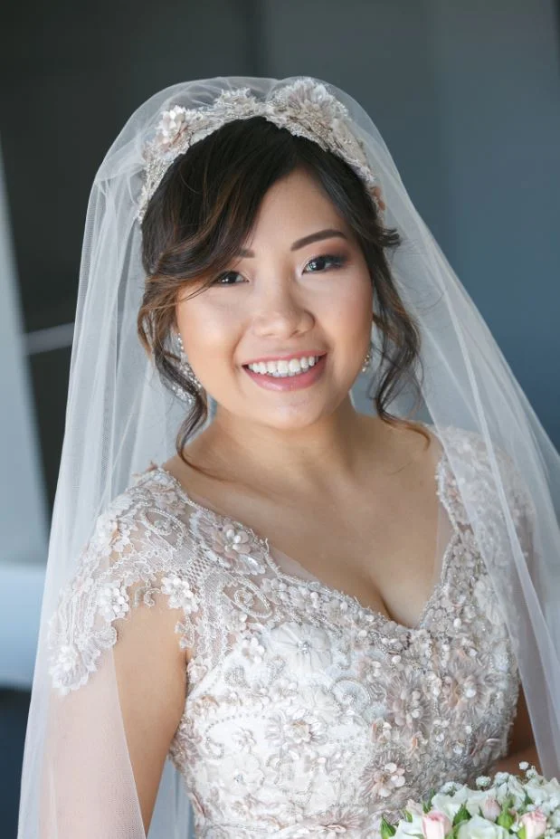 Melody Tan- Real Bride Wedding Dress By Helena Couture Designs
