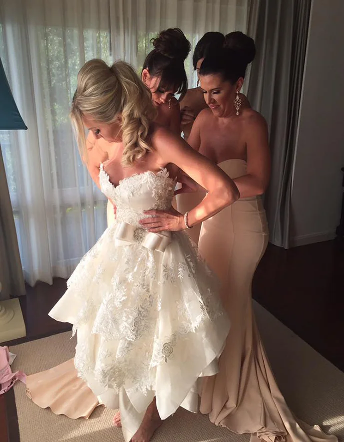 Kelly Boulding - Real Bride for Helena Couture Designs