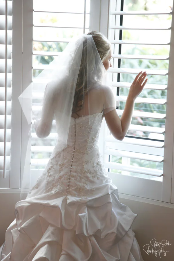 Real Bride Juanita - Wearing Helena Couture Designs
