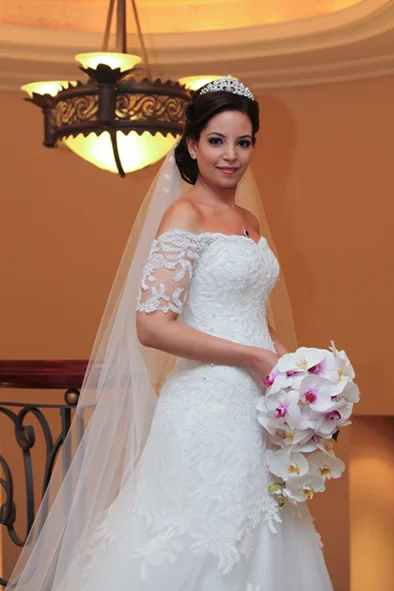 Gorgeous Bride Wearing Helena Couture Designs
